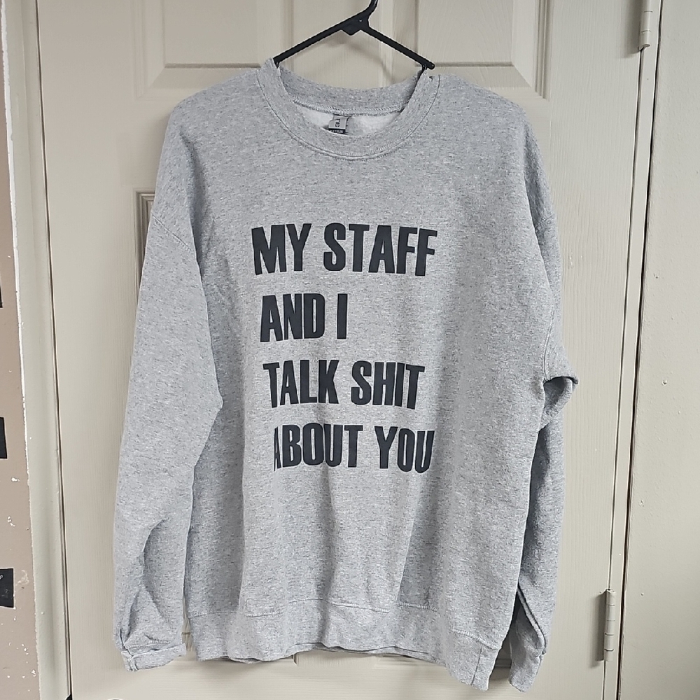 2 For $12 Gray Graphic Sweatshirt